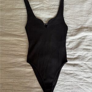 Zara Black Kids One Piece Bodysuit